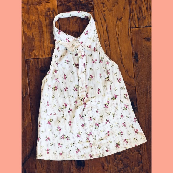 🌷Floral Halter Top - Picture 5 of 7